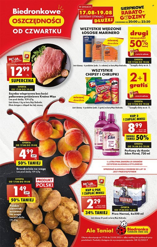Gazetka Biedronka - 17.08.2023 - 23.08.2023. Strona 1