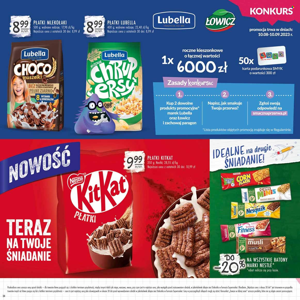 Gazetka Stokrotka Supermarket - 10.08.2023 - 30.08.2023. Strona 34