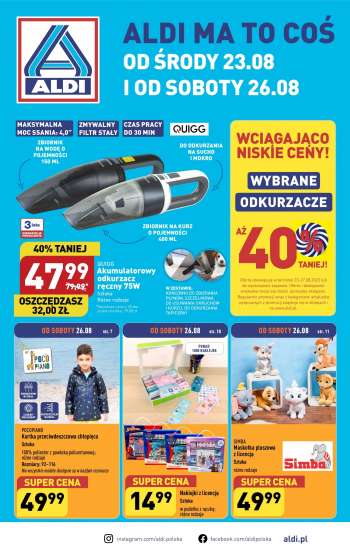 Gazetka ALDI - 23.08.2023 - 26.08.2023.