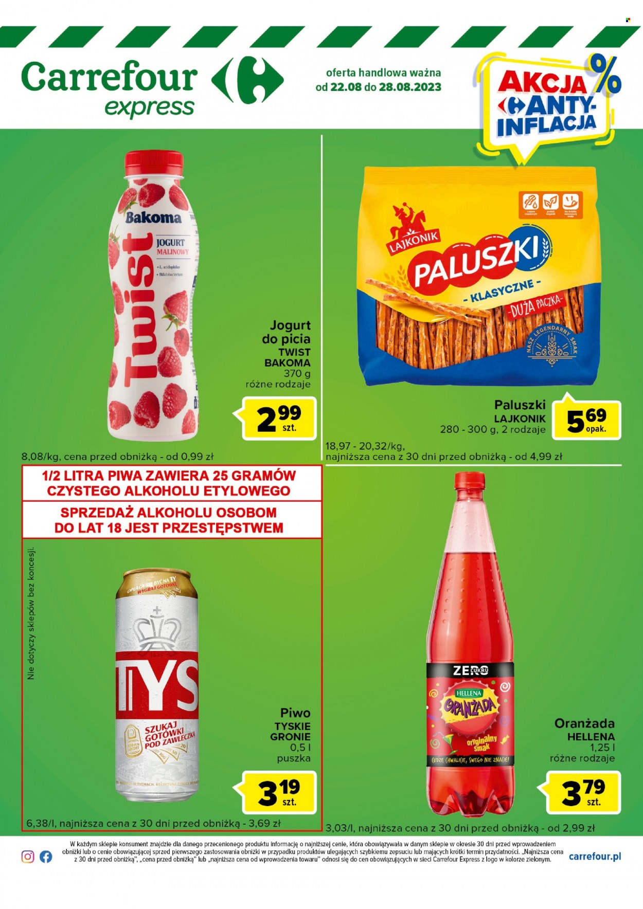 Gazetka Carrefour Express - 22.08.2023 - 28.08.2023. Strona 2