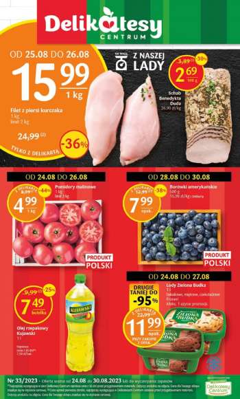 Gazetka Delikatesy Centrum - 24.08.2023 - 30.08.2023.