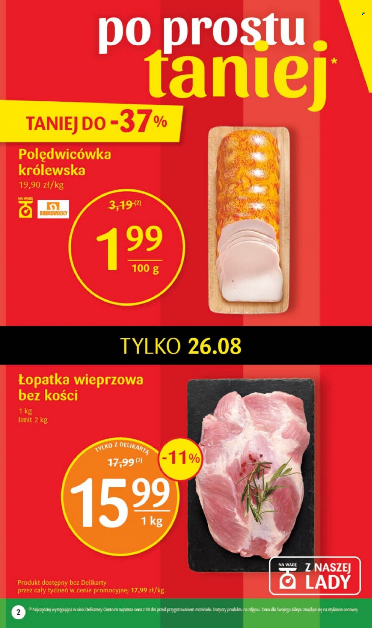 Gazetka Delikatesy Centrum - 24.08.2023 - 30.08.2023. Strona 2
