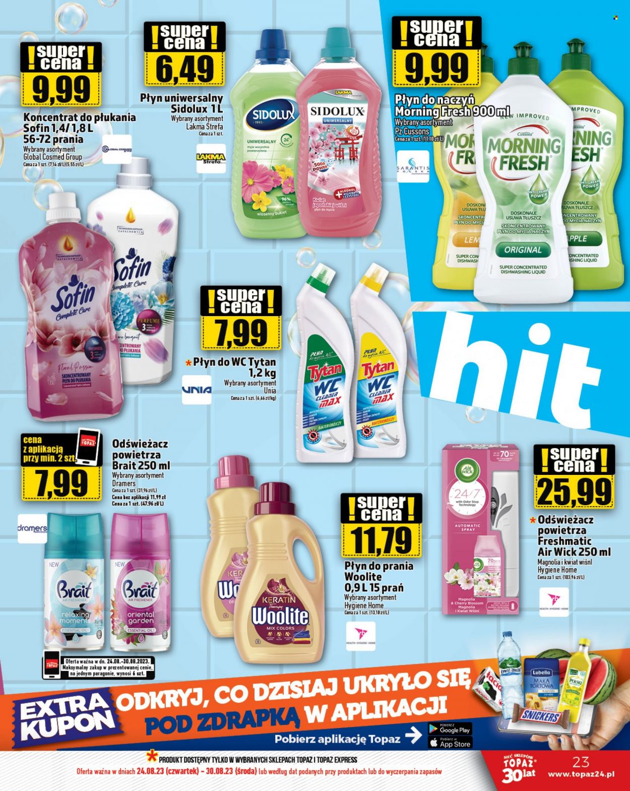 Gazetka Topaz - 24.08.2023 - 30.08.2023. Strona 23