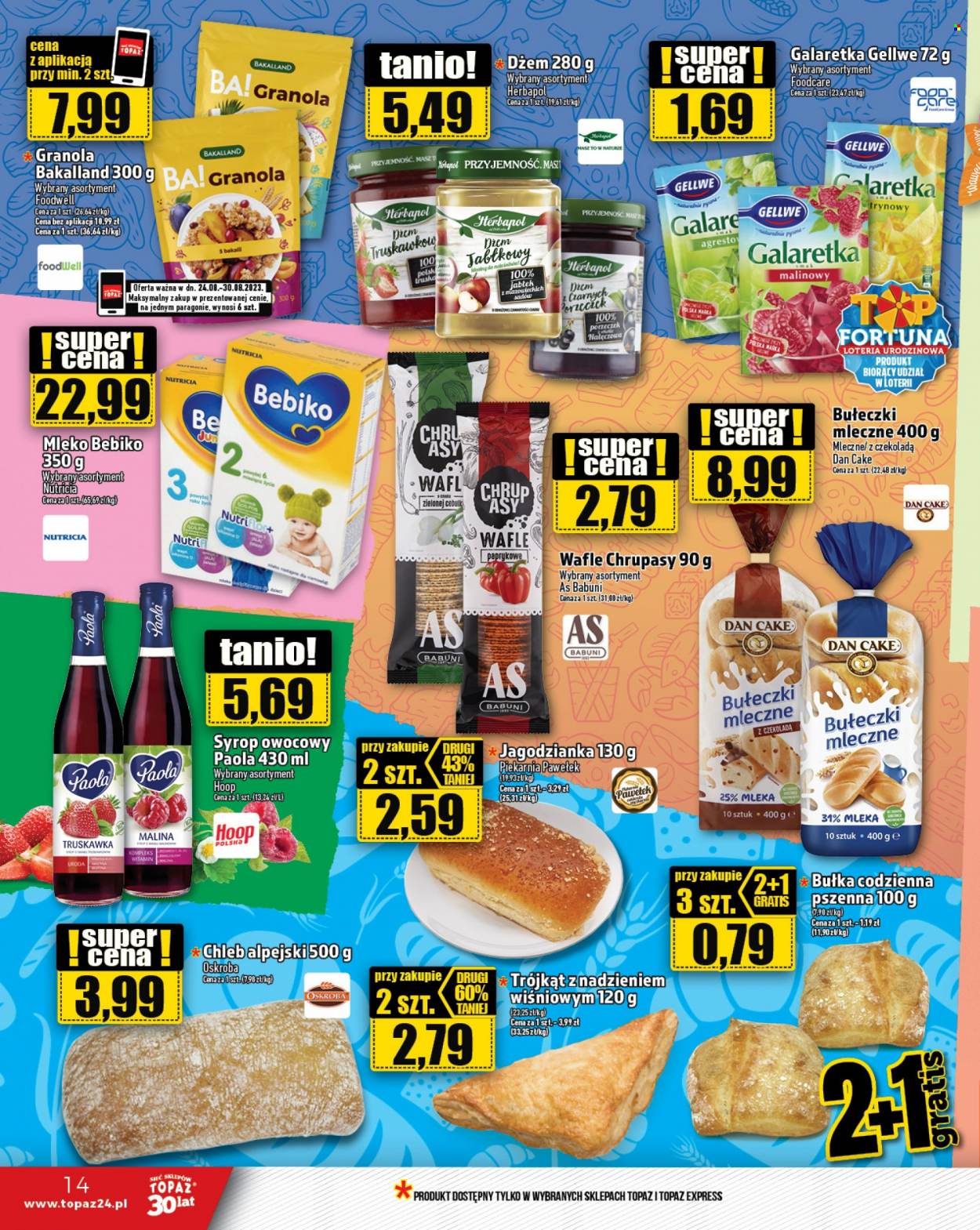 Gazetka Topaz - 24.08.2023 - 30.08.2023. Strona 14