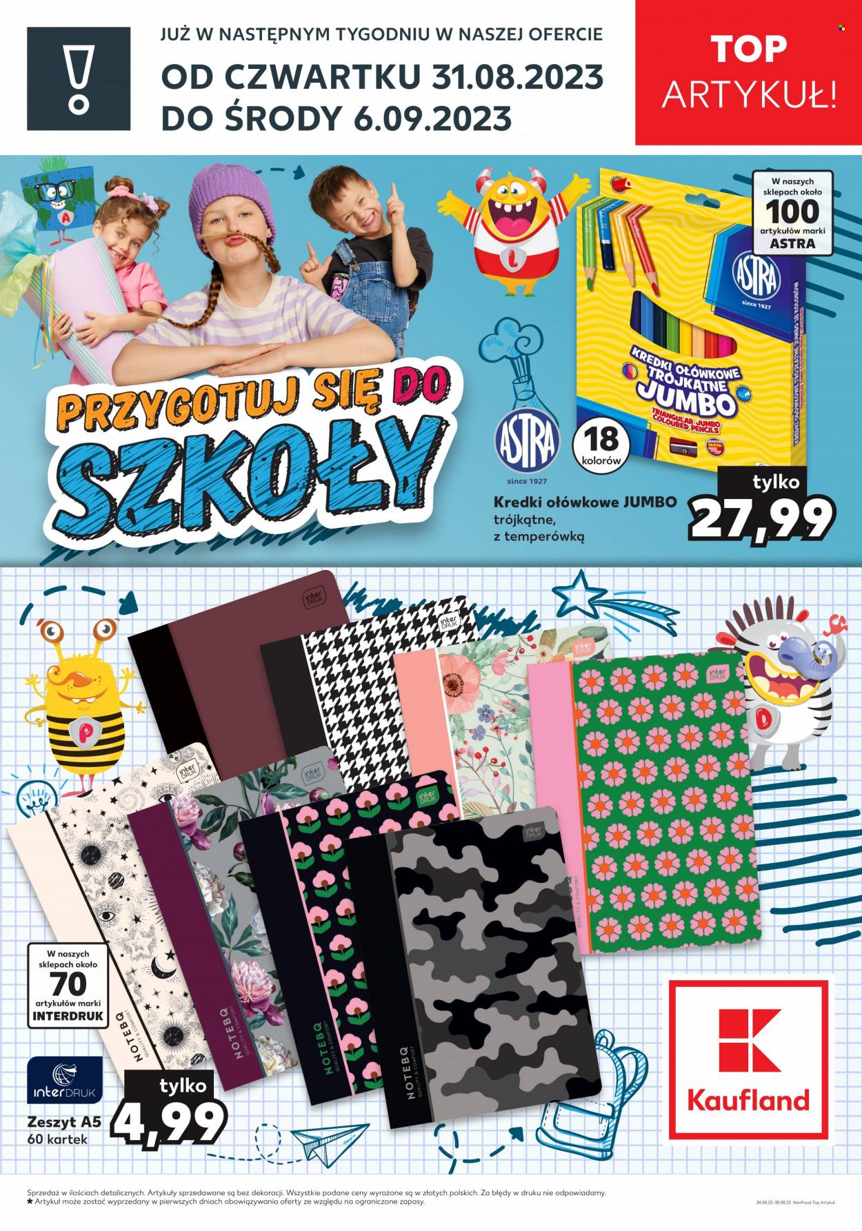 Gazetka Kaufland - 31.08.2023 - 6.09.2023. Strona 1