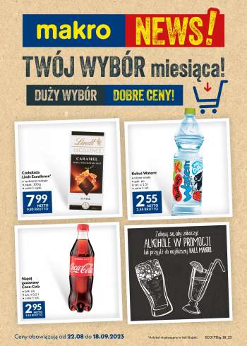 Gazetka Makro - 22.08.2023 - 18.09.2023.