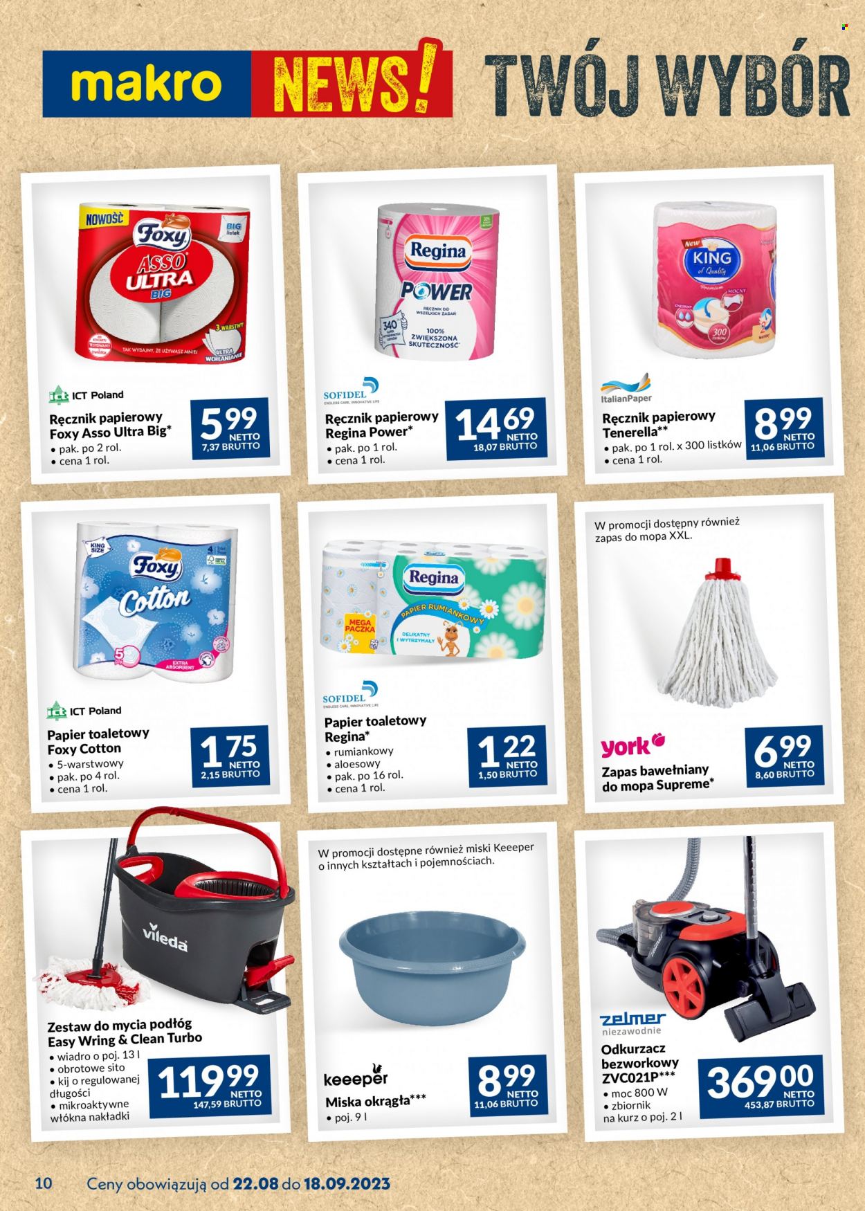 Gazetka Makro - 22.08.2023 - 18.09.2023. Strona 10