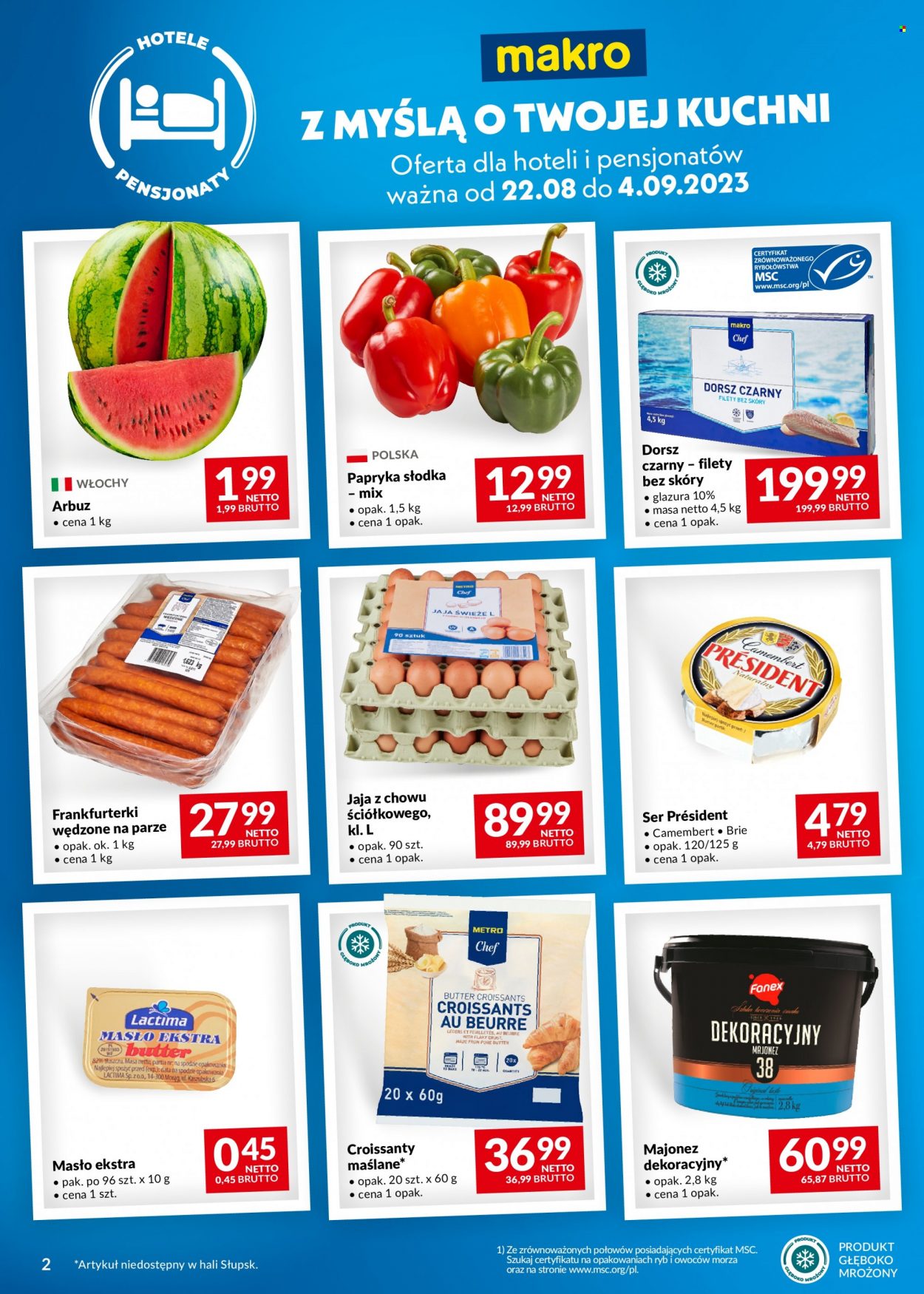 Gazetka Makro - 22.08.2023 - 4.09.2023. Strona 2