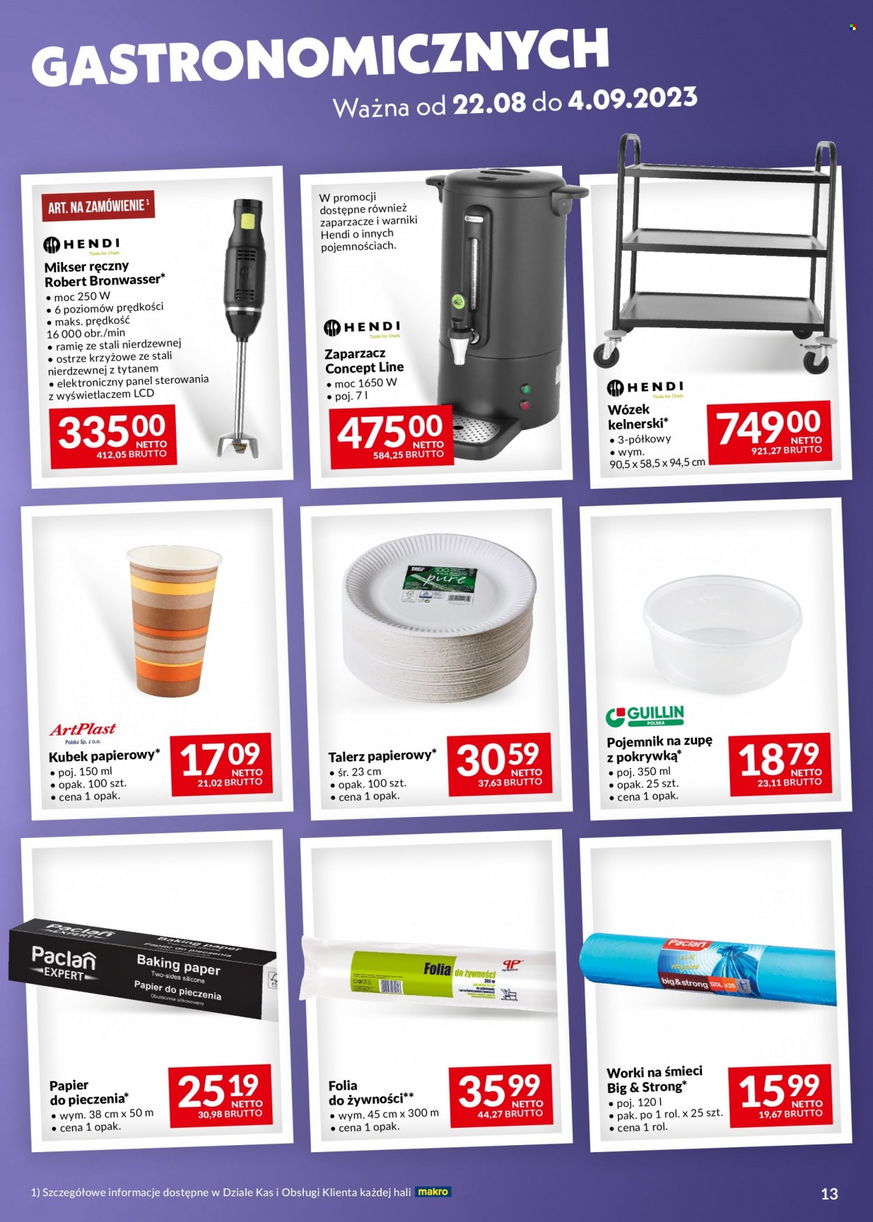 Gazetka Makro - 22.08.2023 - 4.09.2023. Strona 13