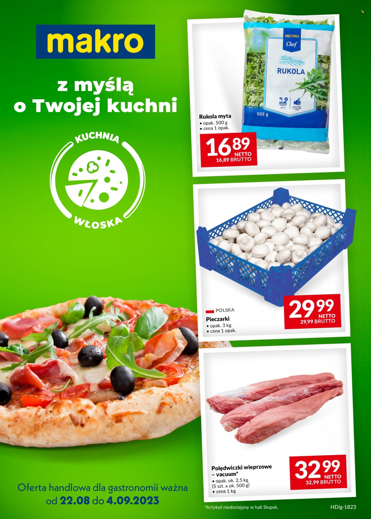 Gazetka Makro - 22.08.2023 - 4.09.2023. Strona 1