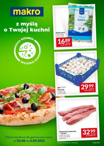 Gazetka Makro - 22.08.2023 - 4.09.2023.