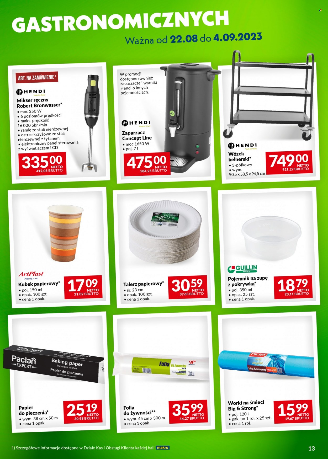 Gazetka Makro - 22.08.2023 - 4.09.2023. Strona 13