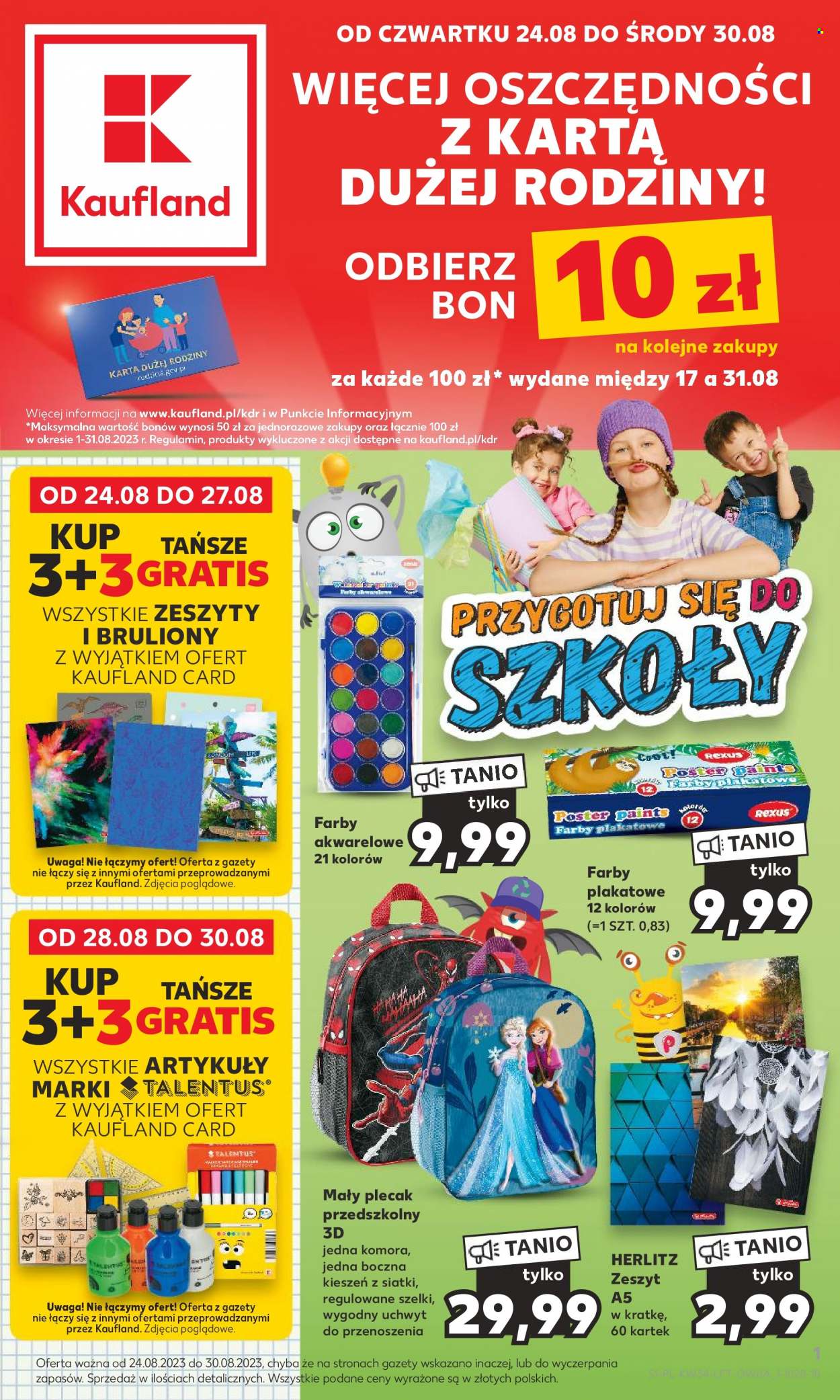 Gazetka Kaufland - 24.08.2023 - 30.08.2023. Strona 1