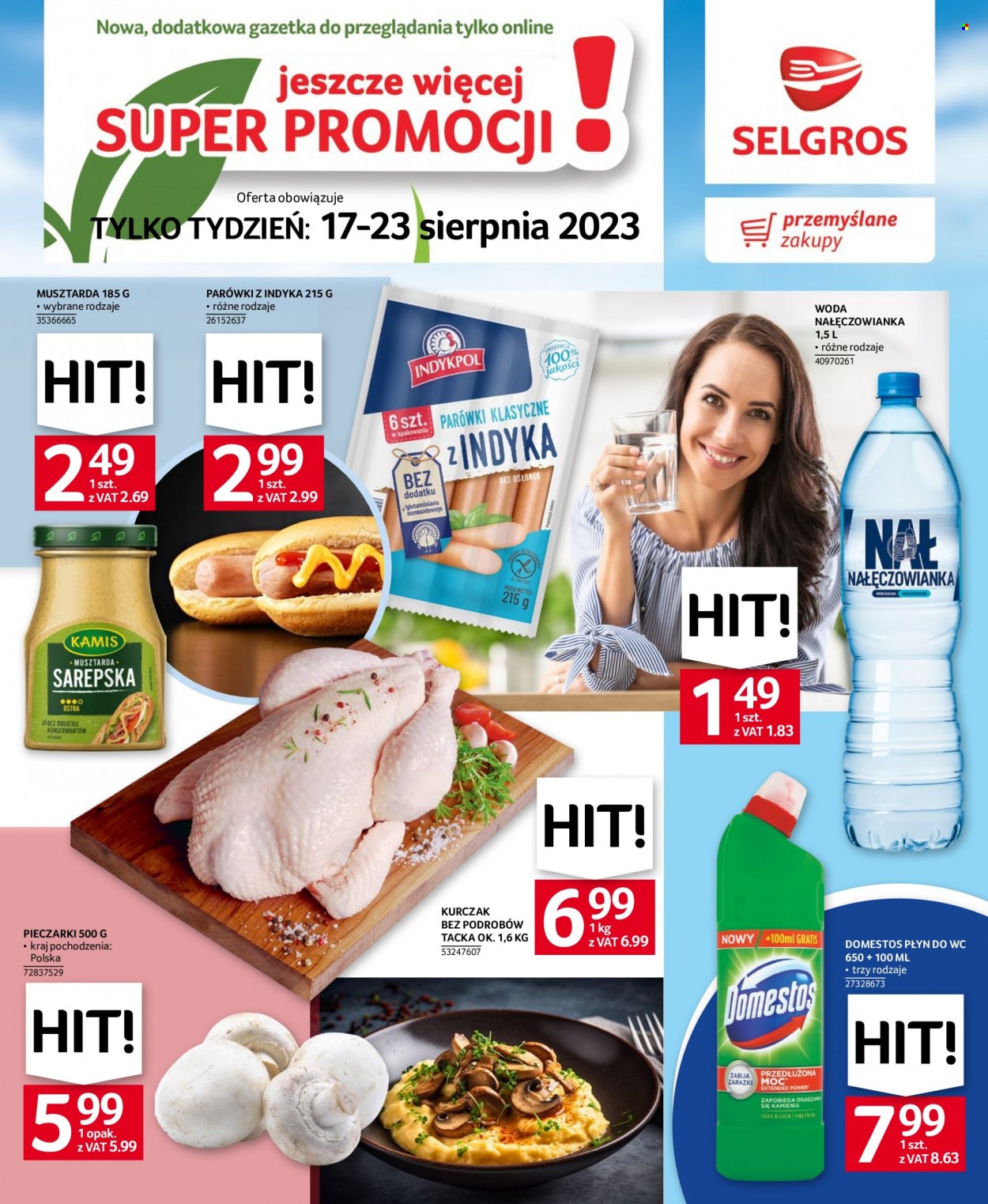 Gazetka Selgros - 17.08.2023 - 23.08.2023. Strona 1