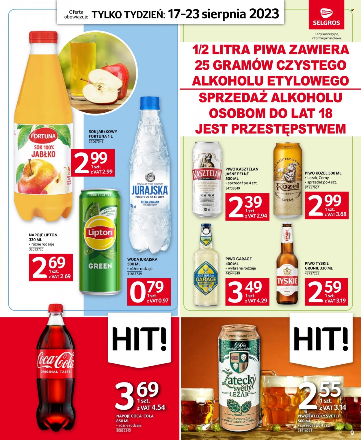 Gazetka Selgros - 17.08.2023 - 23.08.2023. Strona 9