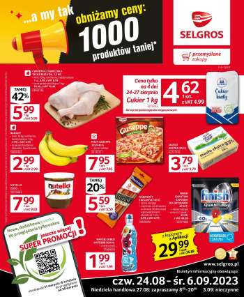 Gazetka Selgros - 24.08.2023 - 6.09.2023.