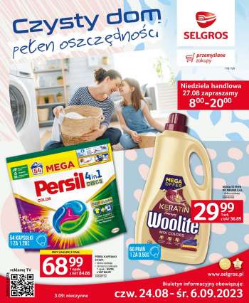 Gazetka Selgros - 24.08.2023 - 6.09.2023.