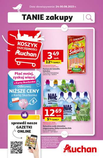Gazetka Auchan - 24.08.2023 - 30.08.2023.