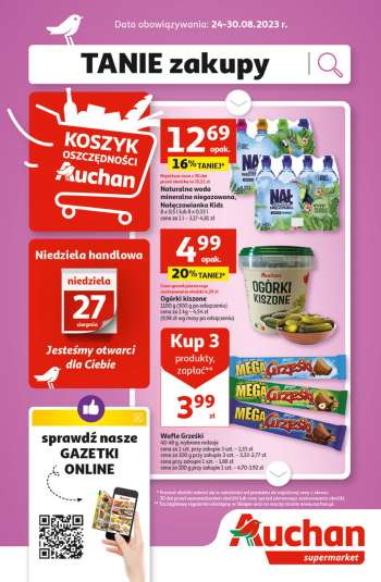 Gazetka Auchan - 24.08.2023 - 30.08.2023.