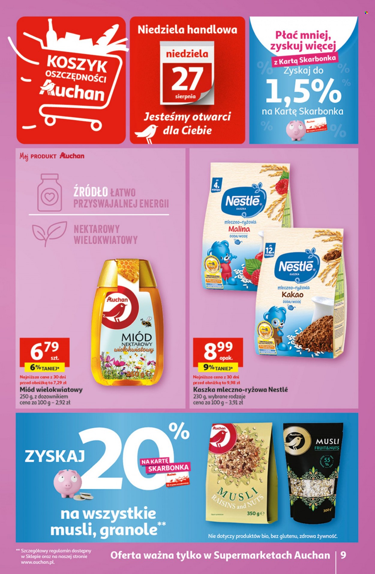 Gazetka Auchan - 24.08.2023 - 30.08.2023. Strona 9
