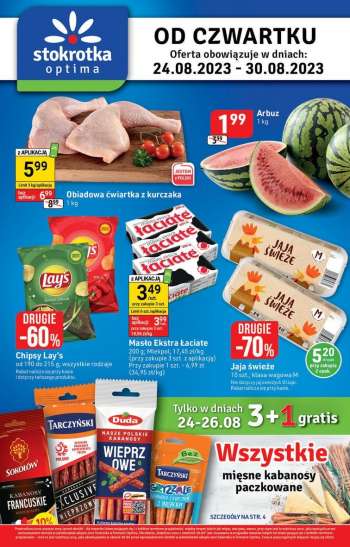 Gazetka Stokrotka Optima - 24.08.2023 - 30.08.2023.