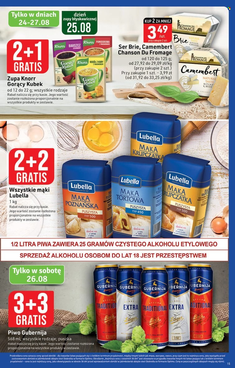 Gazetka Stokrotka Optima - 24.08.2023 - 30.08.2023. Strona 15