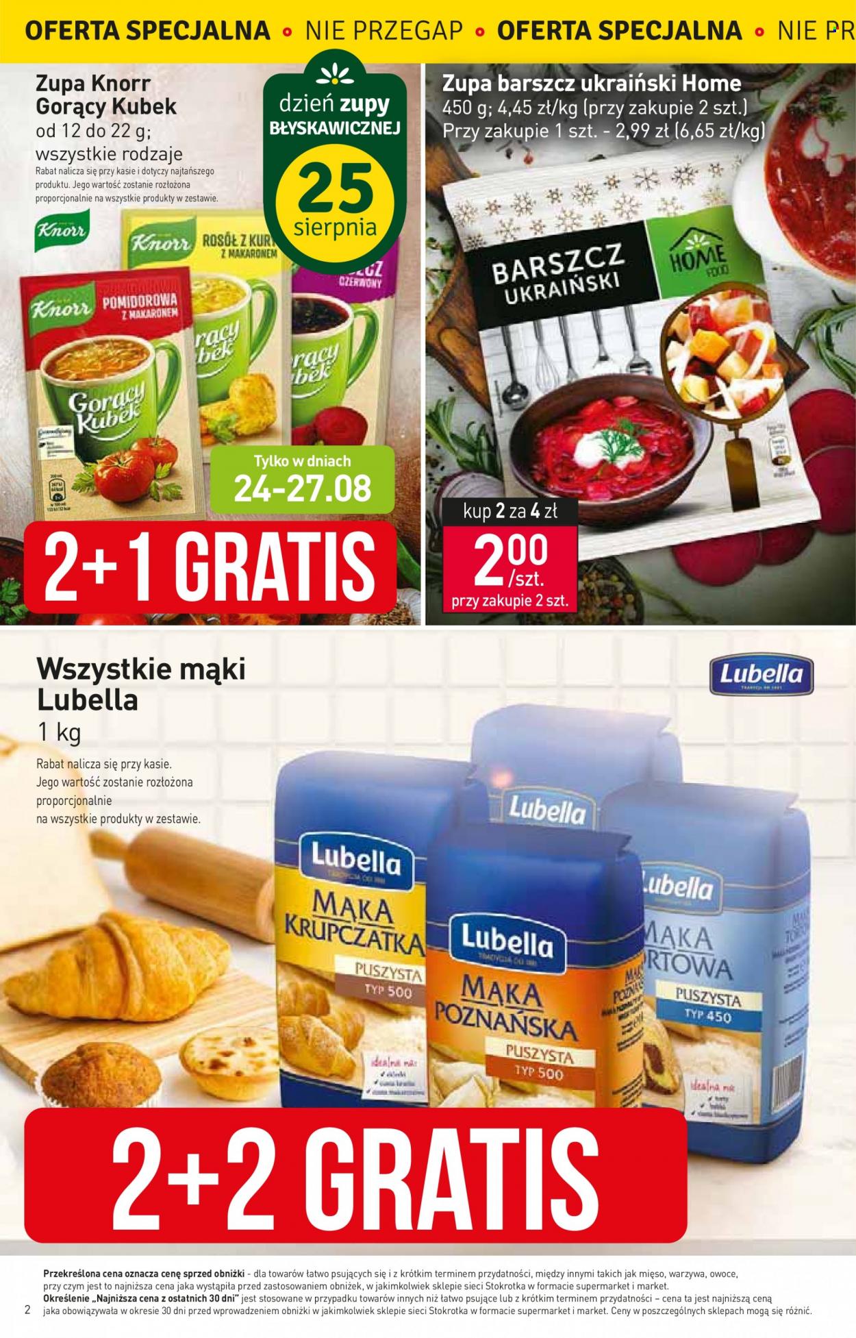 Gazetka Stokrotka Supermarket - 24.08.2023 - 30.08.2023. Strona 2