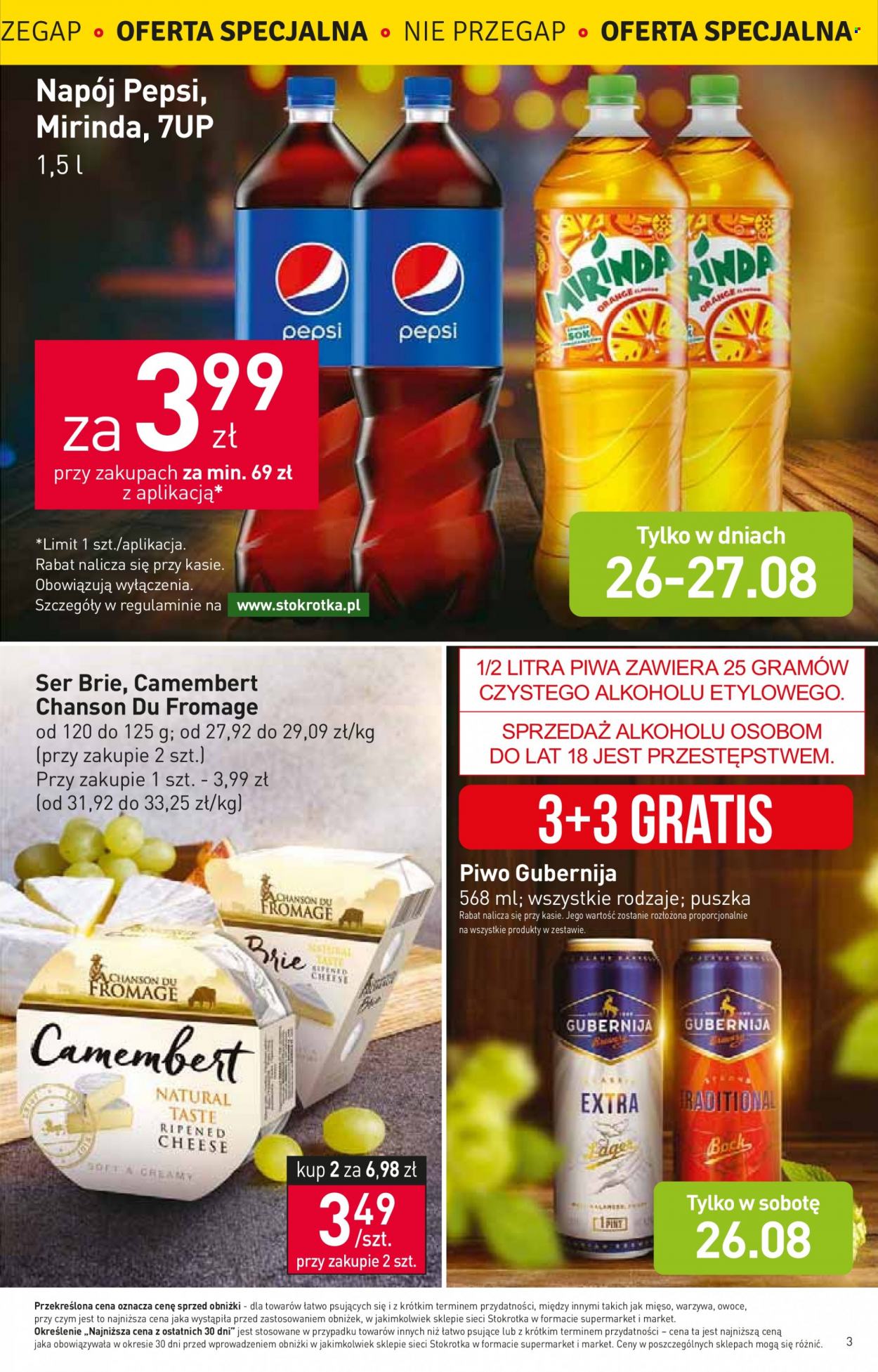 Gazetka Stokrotka Supermarket - 24.08.2023 - 30.08.2023. Strona 3