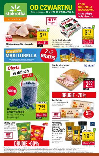 Prospekte Stokrotka Market - 24.08.2023 - 30.08.2023.