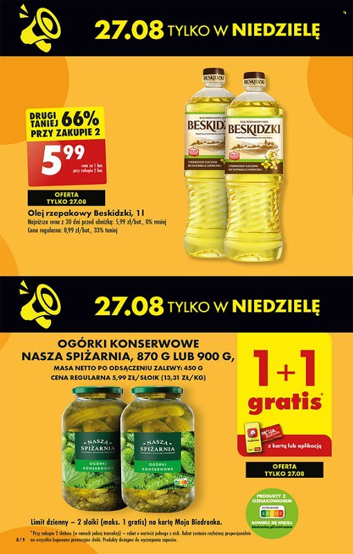 Gazetka Biedronka - 24.08.2023 - 30.08.2023. Strona 8