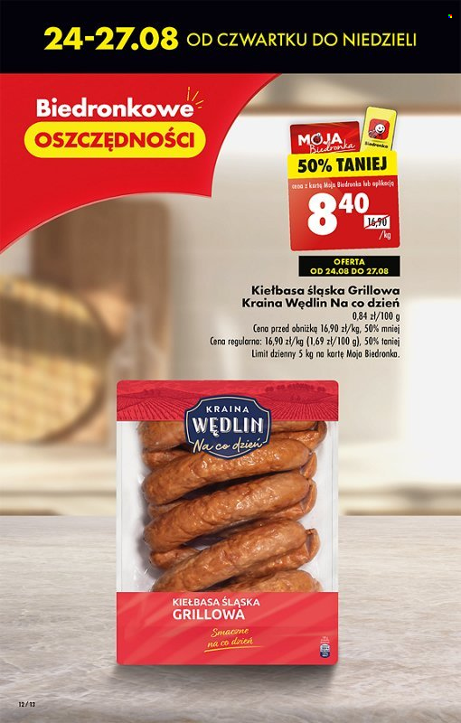 Gazetka Biedronka - 24.08.2023 - 30.08.2023. Strona 12