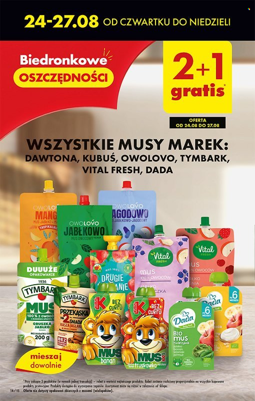 Gazetka Biedronka - 24.08.2023 - 30.08.2023. Strona 14