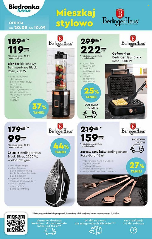 Gazetka Biedronka - 24.08.2023 - 30.08.2023. Strona 60