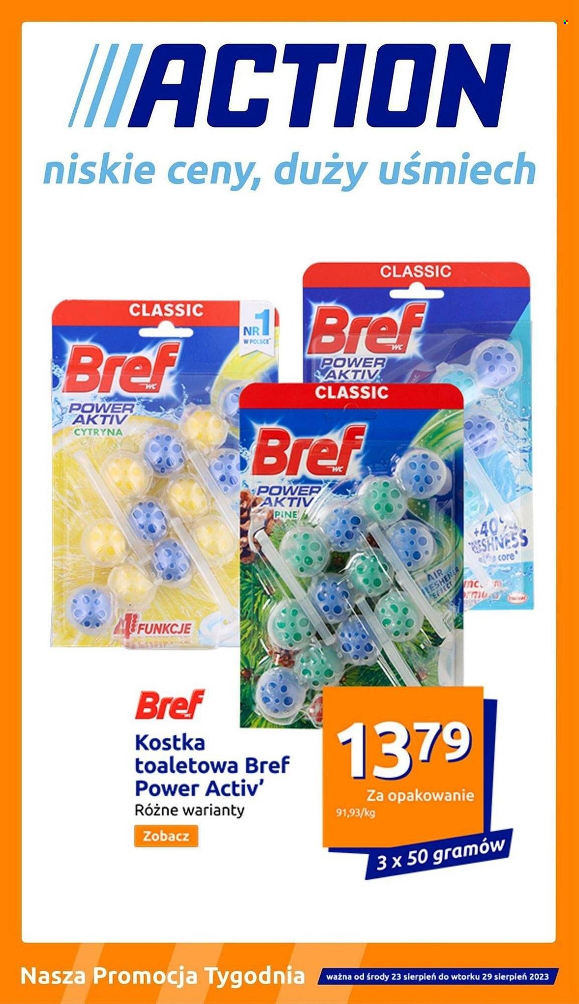 Gazetka Action - 23.08.2023 - 29.08.2023. Strona 1