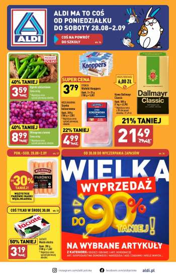 Gazetka ALDI - 28.08.2023 - 2.09.2023.