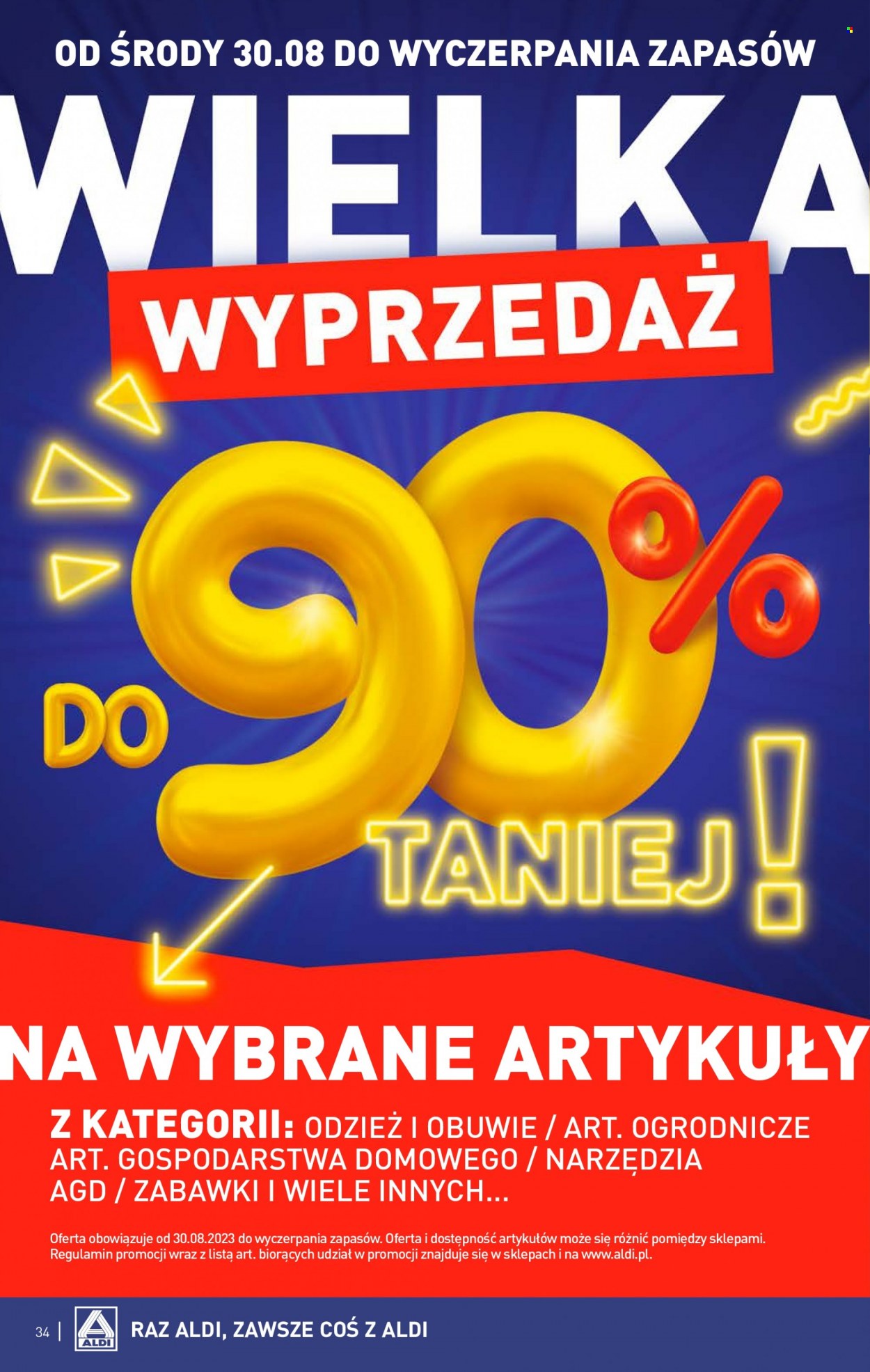 Gazetka ALDI - 28.08.2023 - 2.09.2023. Strona 34