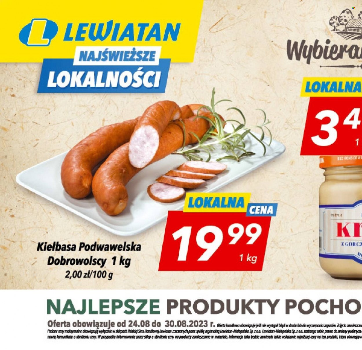 Gazetka Lewiatan - 24.08.2023 - 30.08.2023. Strona 2