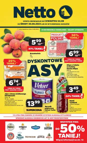 Gazetka Netto - 24.08.2023 - 30.08.2023.