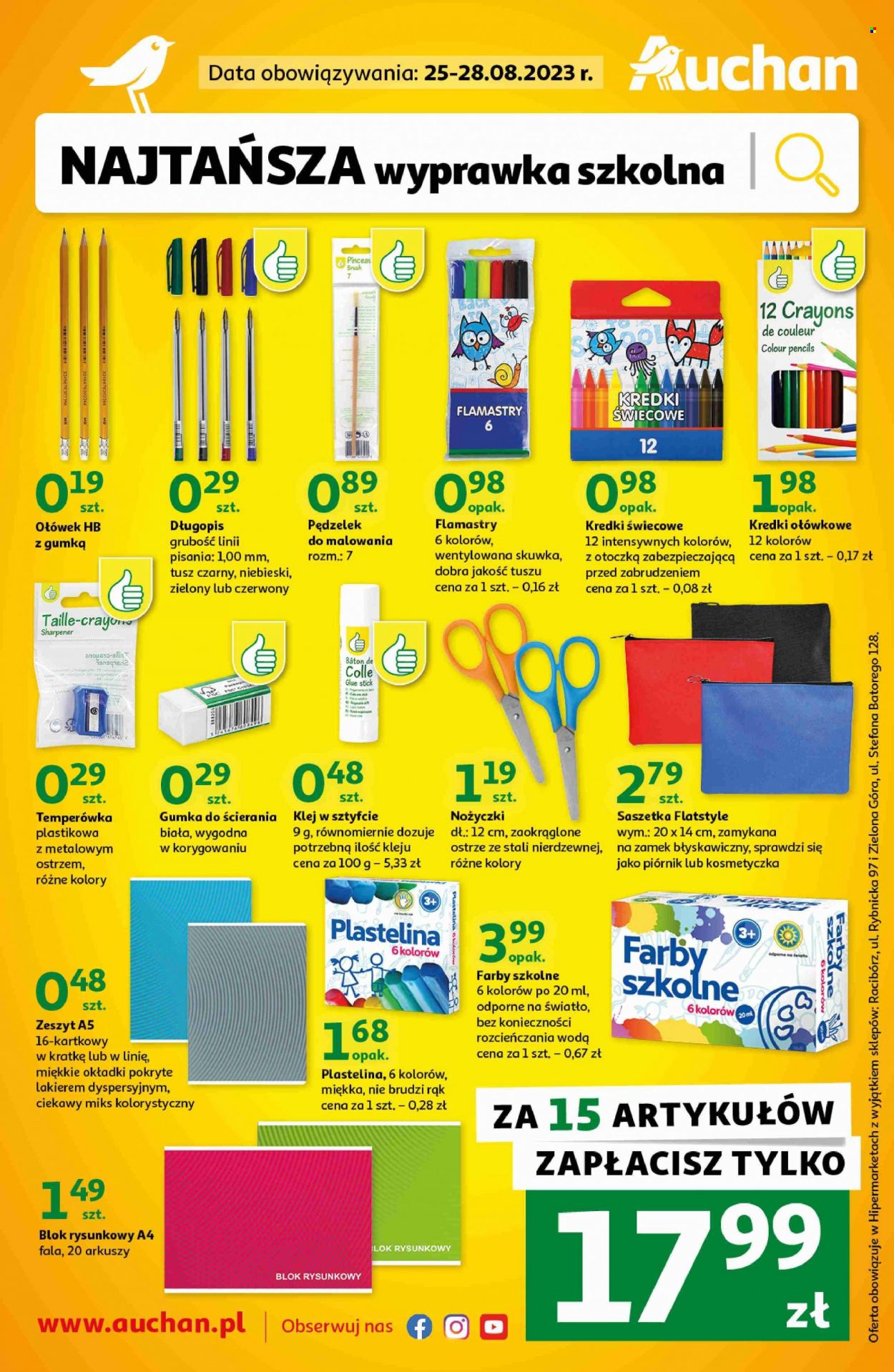 Gazetka Auchan - 25.08.2023 - 28.08.2023. Strona 1