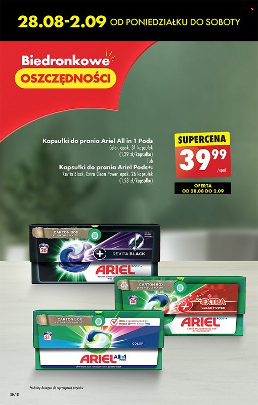 Gazetka Biedronka - 28.08.2023 - 2.09.2023. Strona 20