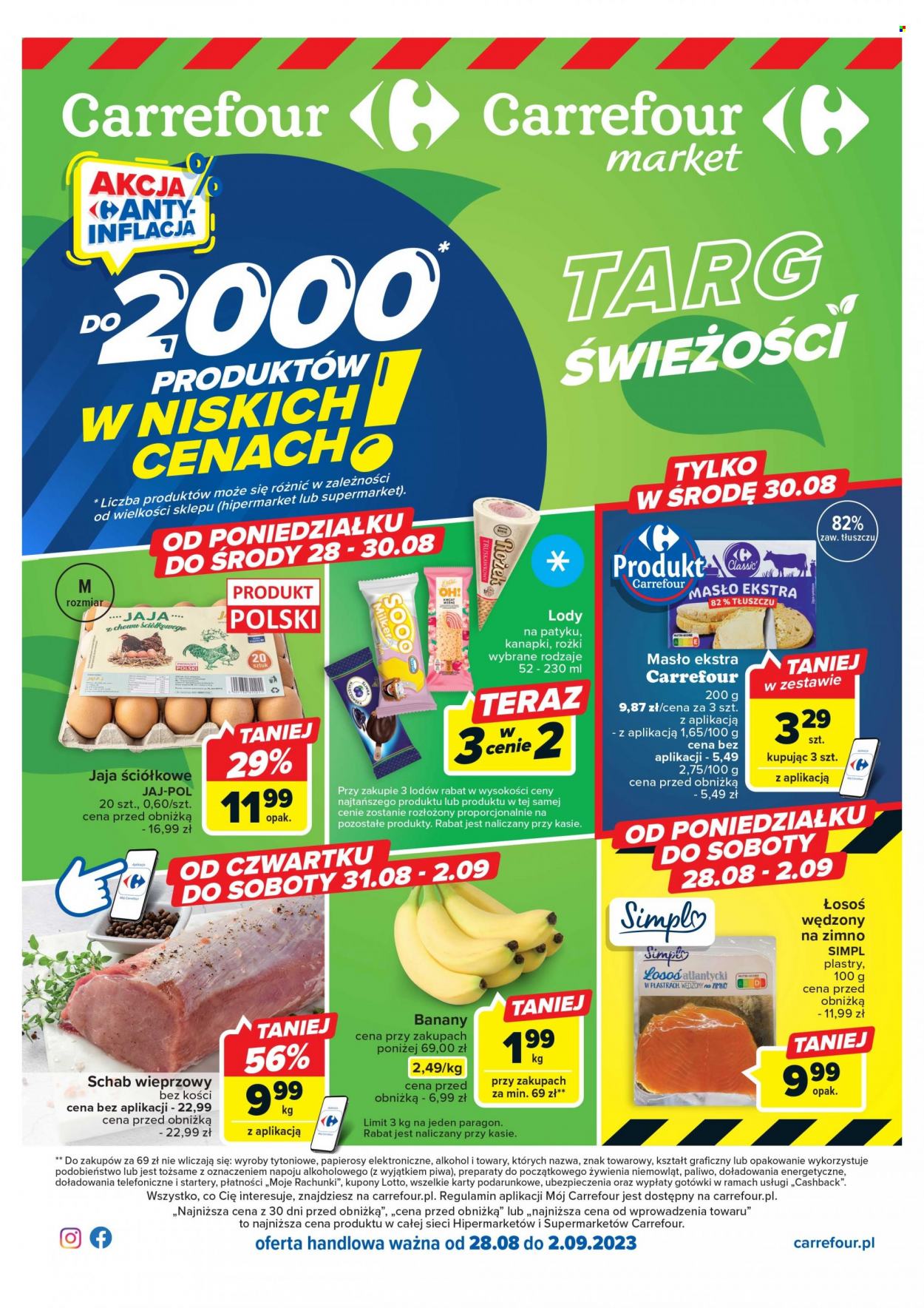 Gazetka Carrefour - 28.08.2023 - 2.09.2023. Strona 1