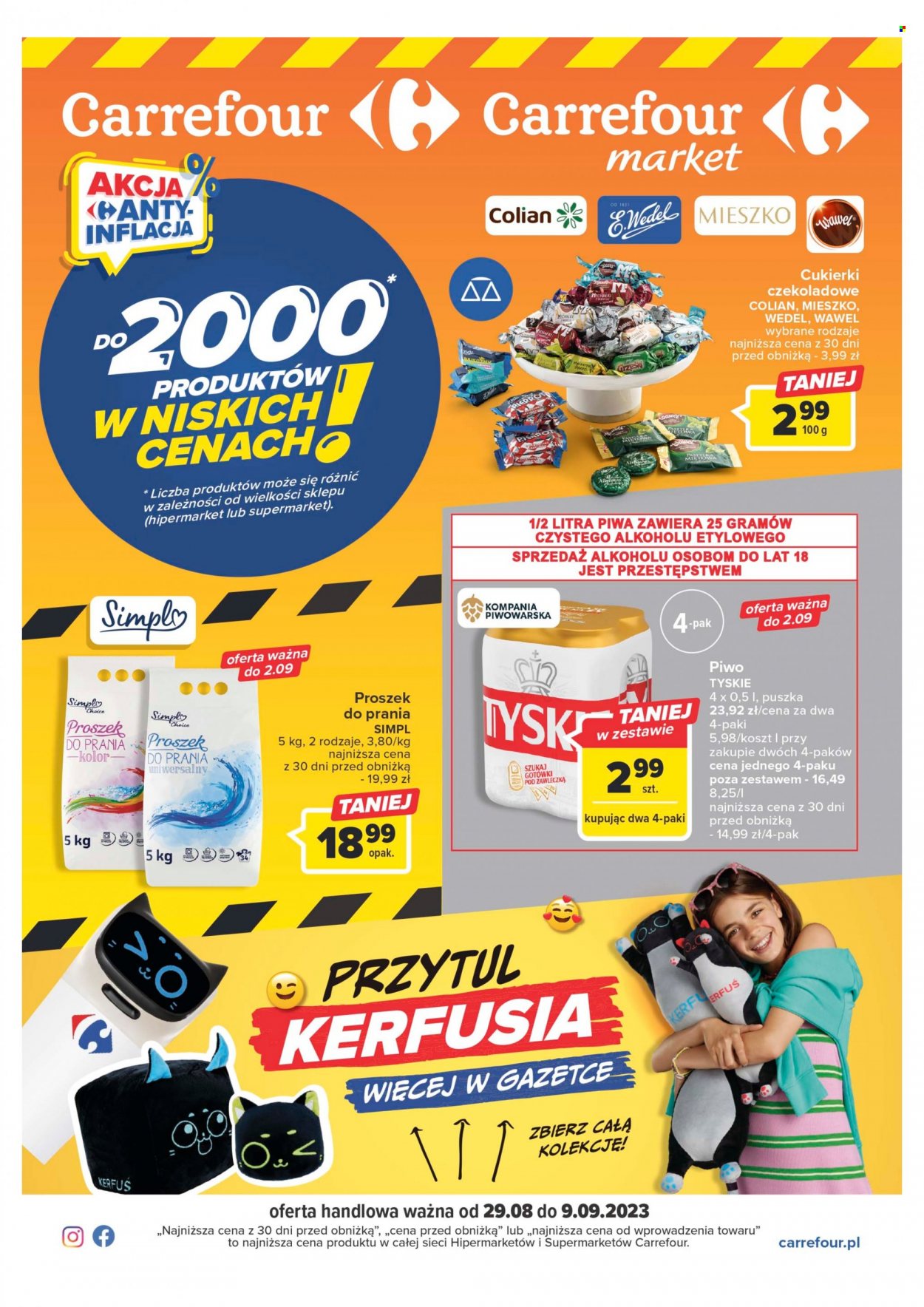 Gazetka Carrefour - 29.08.2023 - 9.09.2023. Strona 1