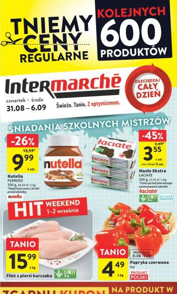 Gazetka Intermarché - 31.08.2023 - 6.09.2023.