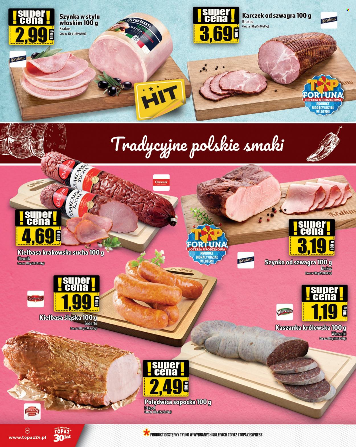 Gazetka Topaz - 31.08.2023 - 6.09.2023. Strona 8