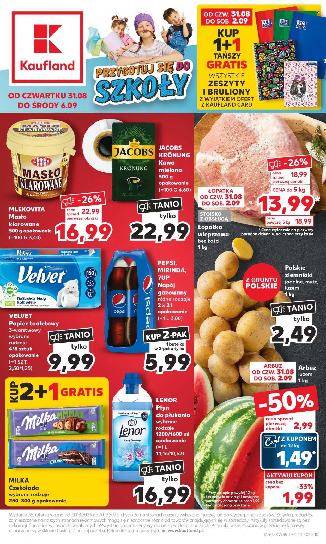 Gazetka Kaufland - 31.08.2023 - 6.09.2023. Strona 1