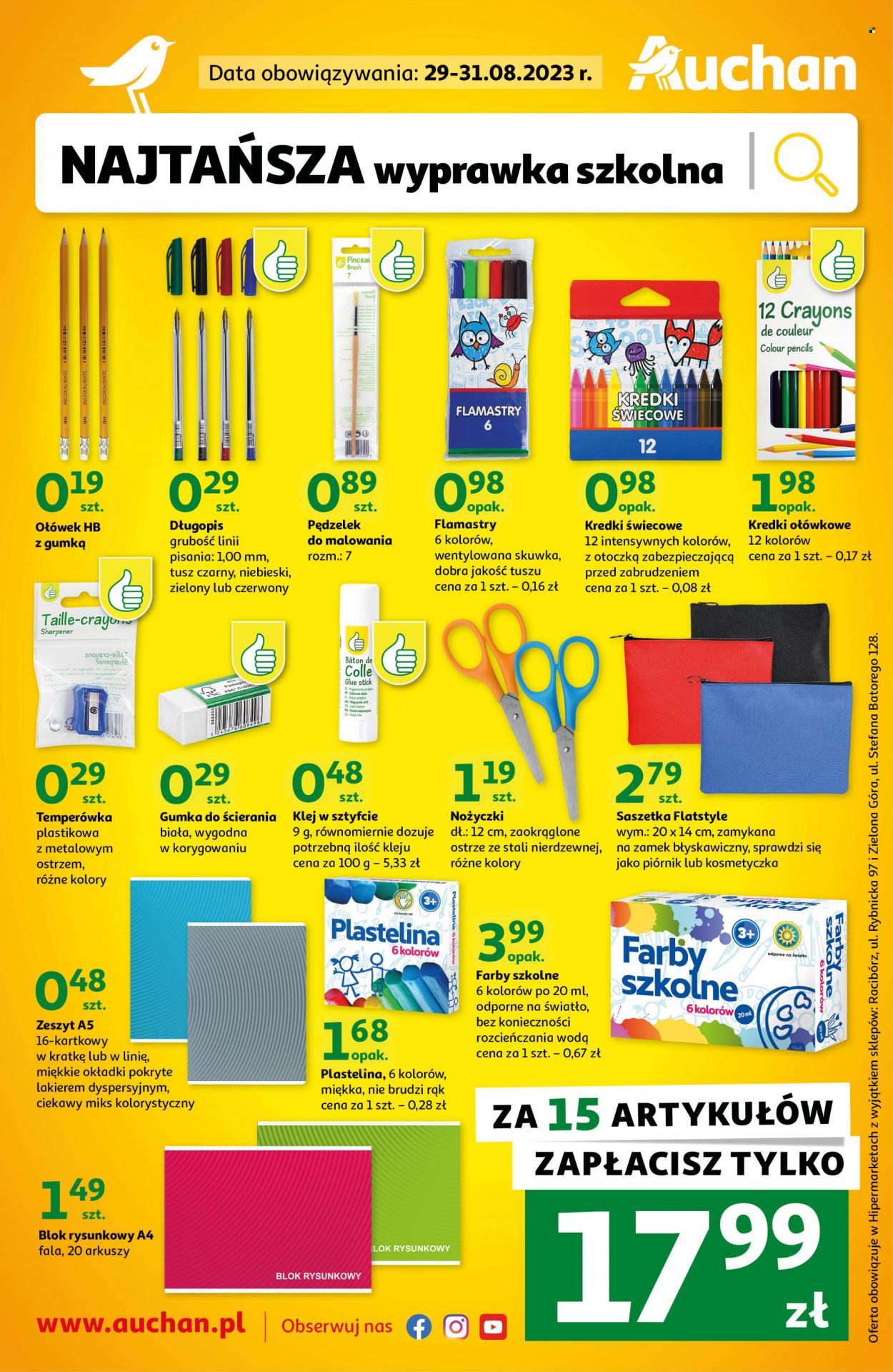 Gazetka Auchan - 29.08.2023 - 31.08.2023. Strona 1