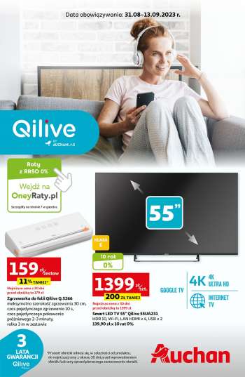 Gazetka Auchan - 31.08.2023 - 13.09.2023.