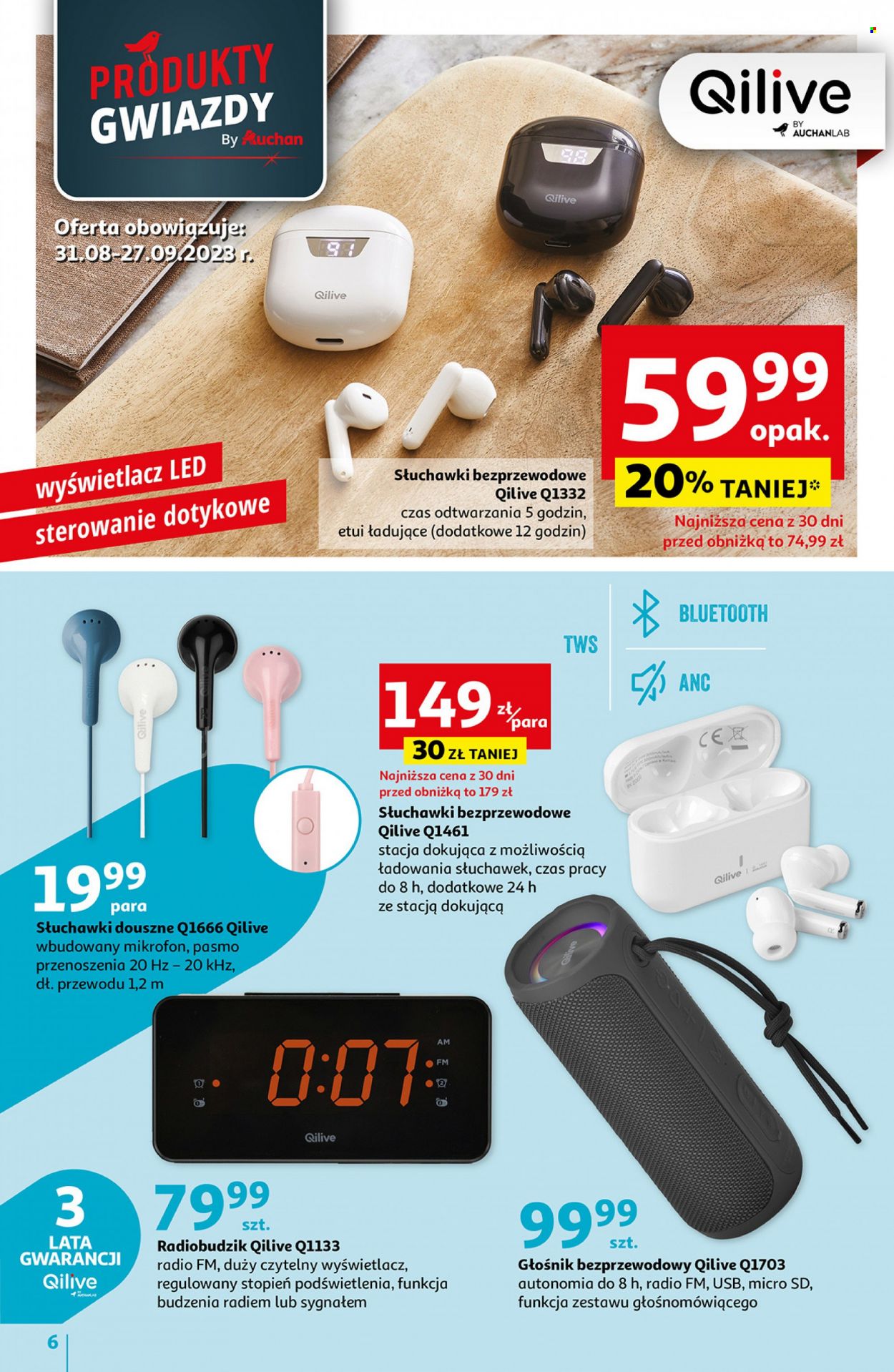 Gazetka Auchan - 31.08.2023 - 13.09.2023. Strona 6