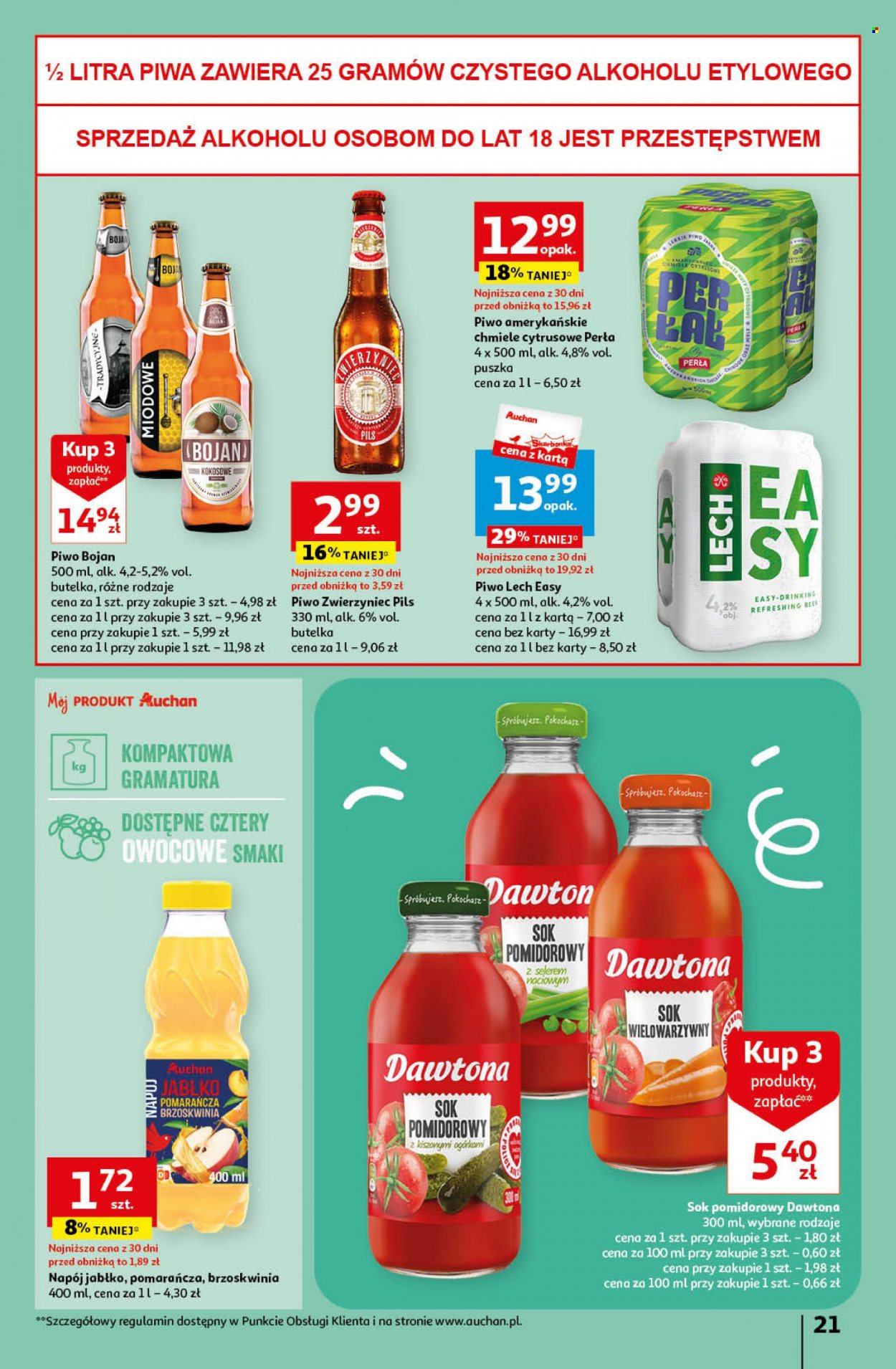 Gazetka Auchan - 31.08.2023 - 6.09.2023. Strona 21