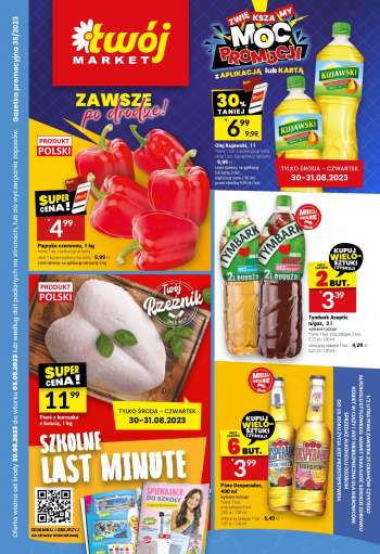 Gazetka Twój Market - 30.08.2023 - 5.09.2023.